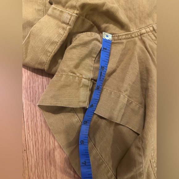 J. Crew Women’s Short - Size 10 - Linen/Cotton Blend - Mustard Yellow - Picture 8 of 8